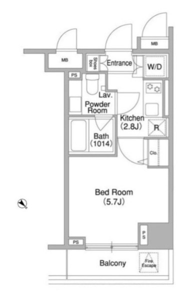 コンフォリア両国DEUXの間取り
