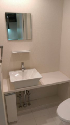 コンフォリア両国DEUXの独立洗面台