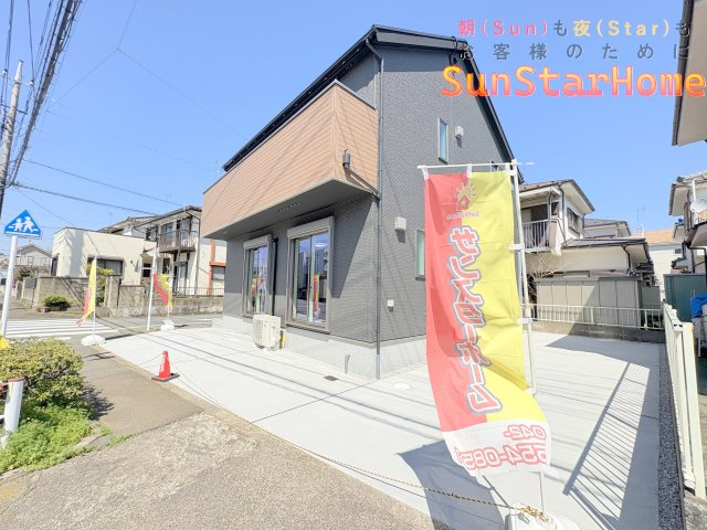 【サンスタ現地販売物件】あきる野市小川東　新築　の駐車場