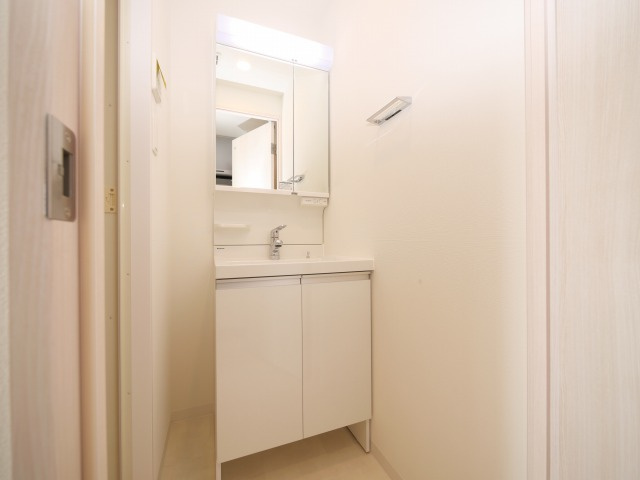 ソルテラスＯＳＡＫＡ　ＥＡＳＴ　ＧＡＴＥの独立洗面台