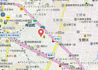 【地図】 | レシオス天王寺