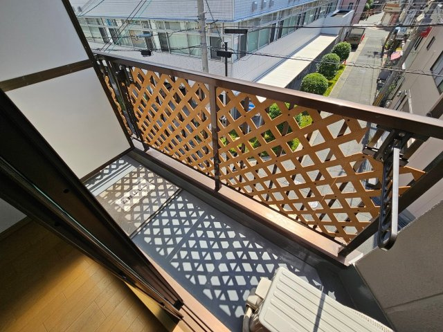 パル住吉のバルコニー