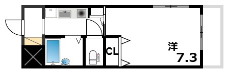 パル住吉の間取り