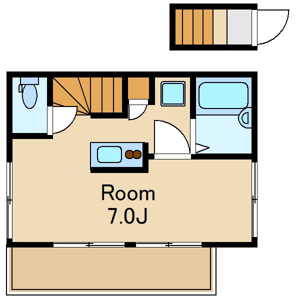 フェリーチェ中野坂上の間取り