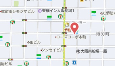 【地図】 | エスライズ堺筋本町