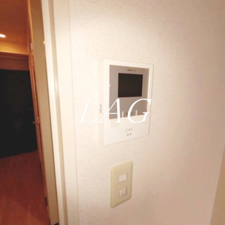 【セキュリティ】 | 林マンション | モニター付きインターフォンです。