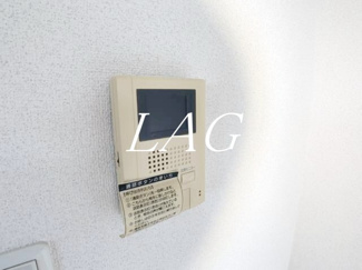 【セキュリティ】 | ＴＰマンション | モニター付きインターフォンです。