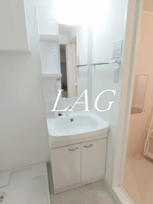 【洗面所】 | ラ・ルミエールⅡ | 洗面台です。