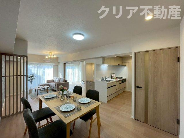 【居間・リビング】 | ポレスター文京町　13階 | 同仕様施工例