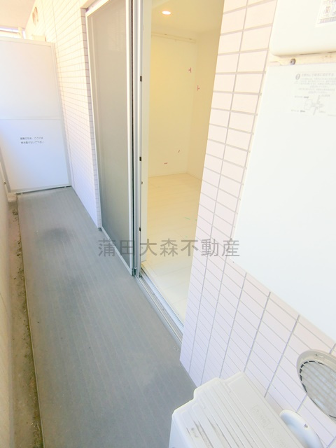 パティーナ京急蒲田のバルコニー|バルコニー