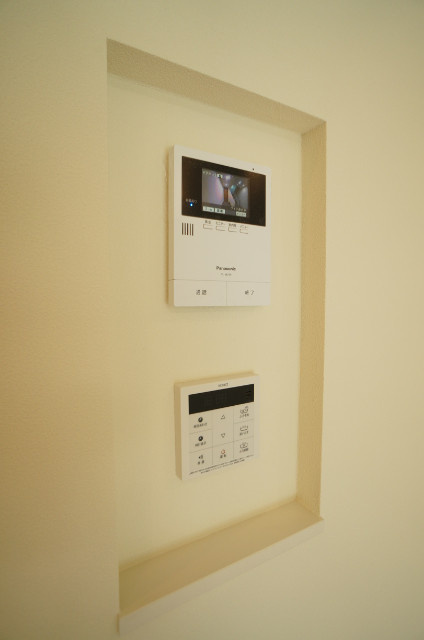 カーサ　ネーロのセキュリティ|★モニター付きインターホン★
