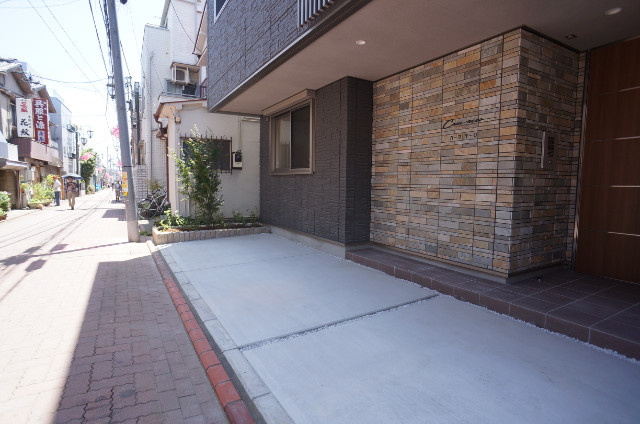 カーサ　ネーロのエントランス