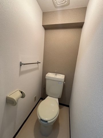 サントピア大橋のトイレ|【駅近く】綺麗で清潔感があります。トイレ（換気扇有）♪