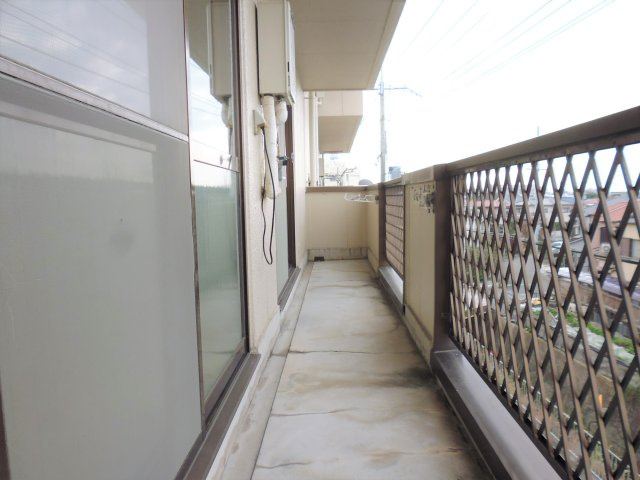 山手マンションのバルコニー
