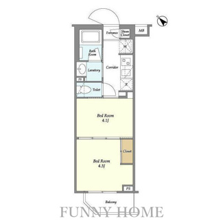 【間取り】 | フレシア経堂