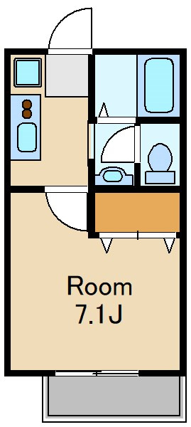 ソレジオ掬の間取り