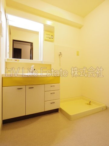 小平市美園町２丁目の賃貸マンションの洗面所