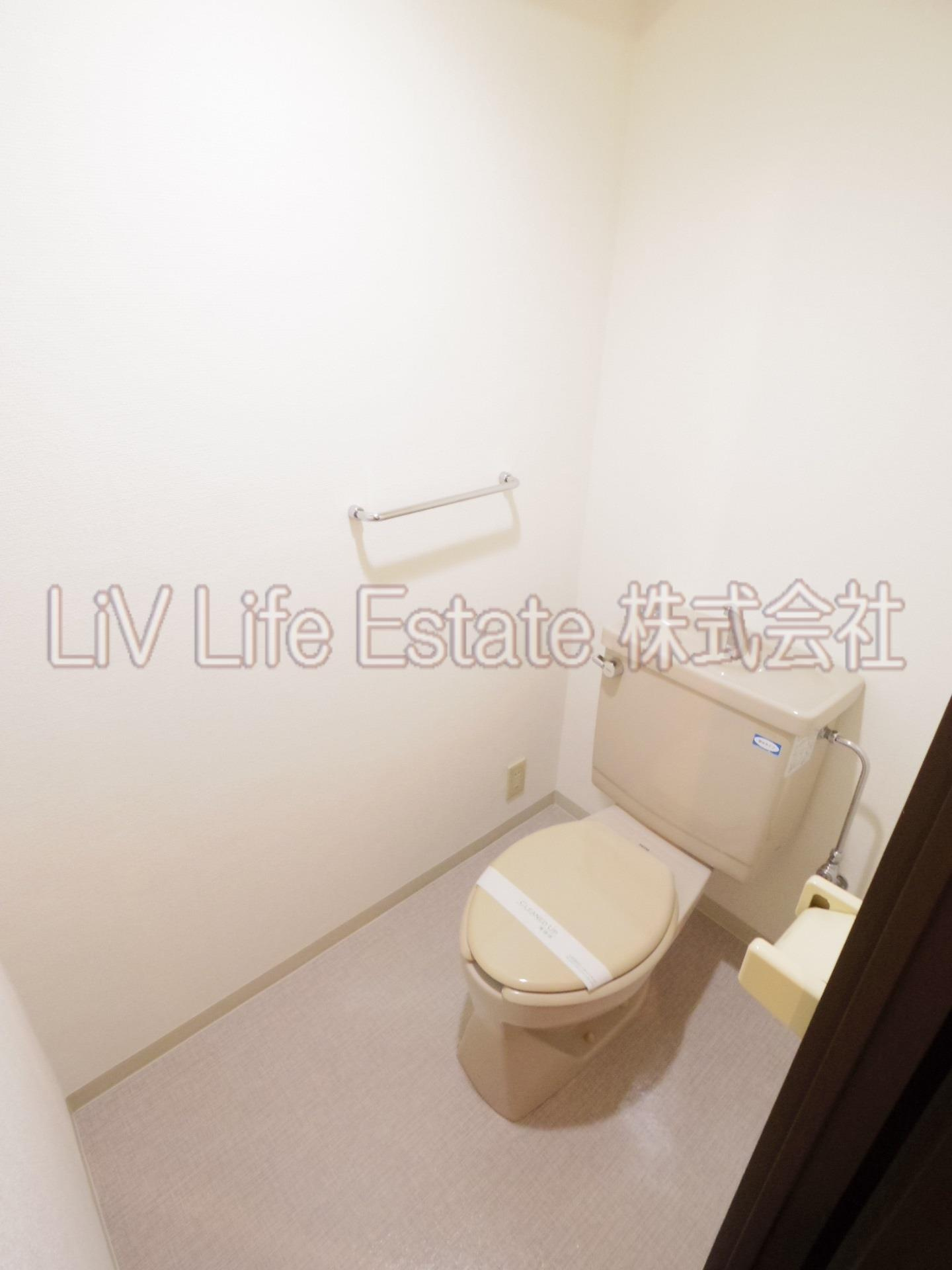 小平市美園町２丁目の賃貸マンションのトイレ