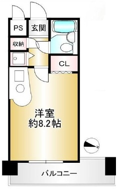 グランデール新神戸の間取り