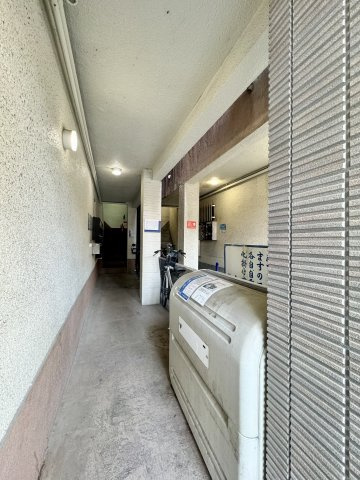 ハイツ織田のエントランス