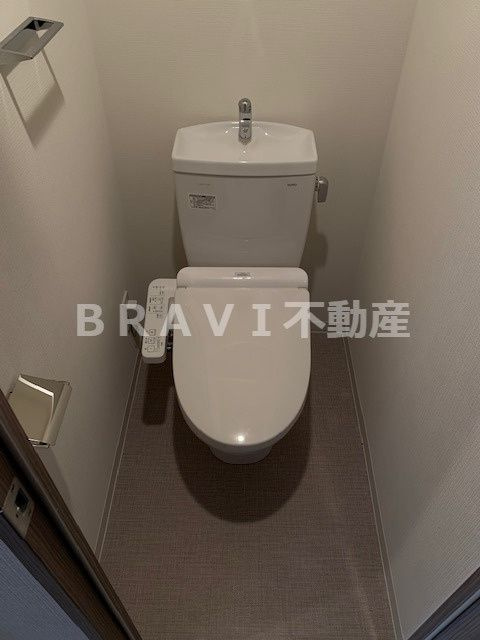 プランドール北浜　BRAVI不動産のトイレ|【プランドール北浜】トイレもきれいです
