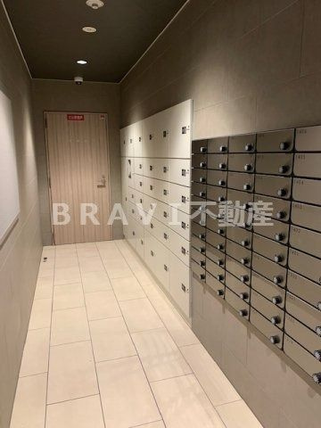 プランドール北浜　BRAVI不動産のその他共用部分|【プランドール北浜】メールボックス　宅配ボックス付
