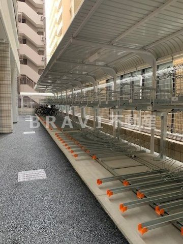 プランドール北浜　BRAVI不動産のその他共用部分|【プランドール北浜】駐輪場