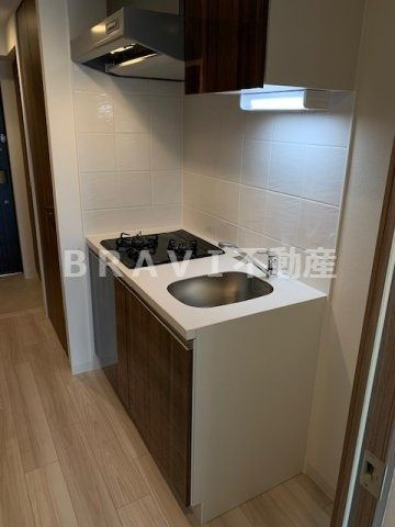 プランドール北浜　BRAVI不動産のキッチン|【プランドール北浜】お料理しやすいキッチンです