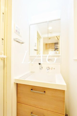 【洗面所】 | ハーモニーレジデンス田町♯００２ | 洗面台です。