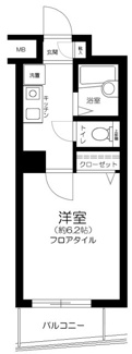【間取り】 | リクレイシア西麻布Ⅱ番館 | 間取りです。