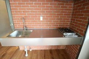 浅賀マンションのキッチン