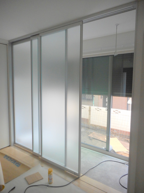 LE　KATOの内装|防犯シャッター・ルームコート内物干しフック