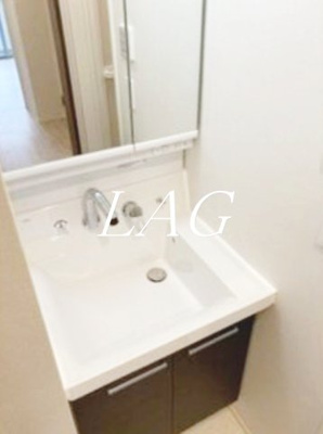 【洗面所】 | クレヴィスタ大井町 | 独立洗面台です。