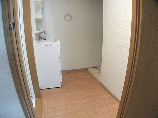 あけぼのコートの洗面所