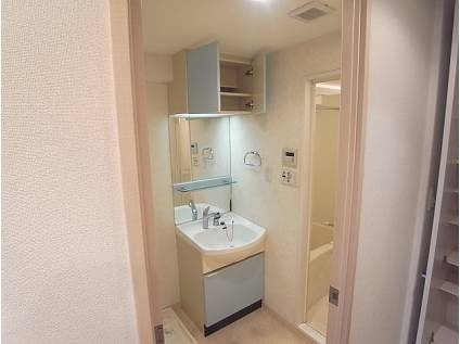 プレサンス三宮花時計前の洗面所