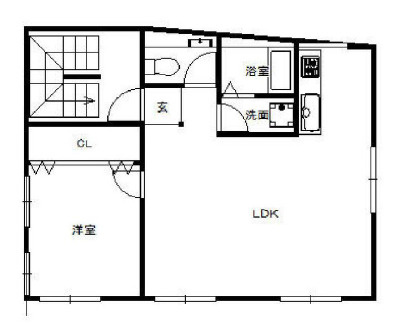 クイーンズビル中山手の間取り