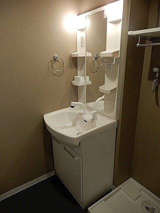 ルアナ新神戸の洗面所