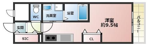 RYOWA RESIDENCEの間取り