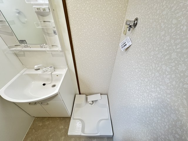 ウェル高の原の設備|洗濯機置き場です