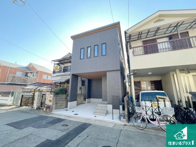 尼崎市西立花町5丁目　新築一戸建ての外観|安心の10年保証！外観を美しく保ち、雨水で汚れを落とします！気になることがありましたら、お気軽にお問い合わせください！