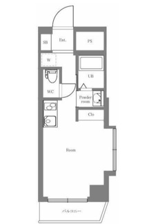 【間取り】 | キャッスルマンション笹塚 | 間取りです。