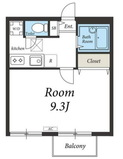 【間取り】 | フローネ参宮橋 | 間取りです。