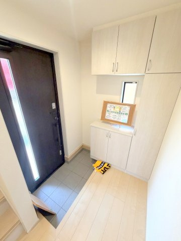 あきる野市五日市全４棟　新築分譲の玄関