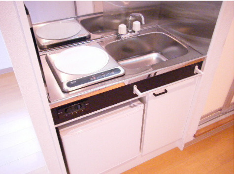 中野区本町５丁目の賃貸マンションのキッチン