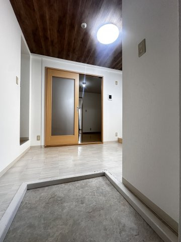 あびこ三栄プラザの玄関