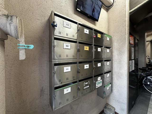 あびこ三栄プラザのエントランス