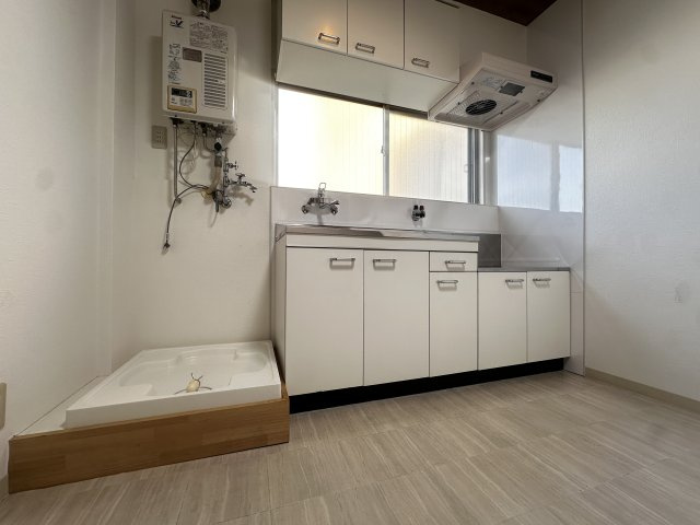 あびこ三栄プラザのキッチン