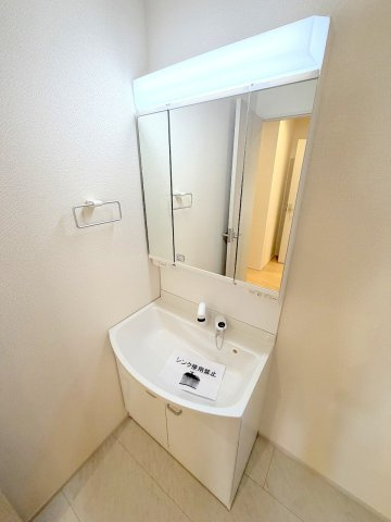 あきる野市五日市全４棟　新築分譲の独立洗面台