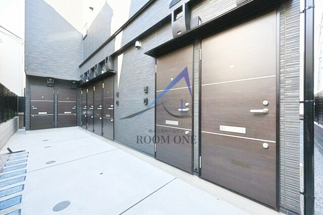 Ｃスクエア矢口のエントランス|エントランスです。