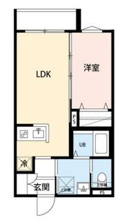 【間取り】 | ｙｕｉ　ｔｅｒｒａｃｅⅡ | 間取り図です。